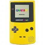 Nintendo Game Boy Color (GBC) Console Yellow [Loose Game/System/Item]